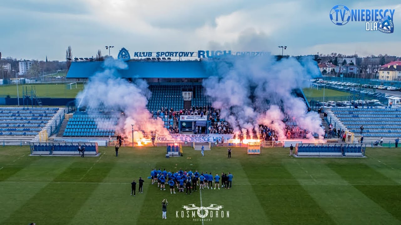 Wizyta kibiców na treningu Ruchu Chorzów (05.04.2019 r.)
