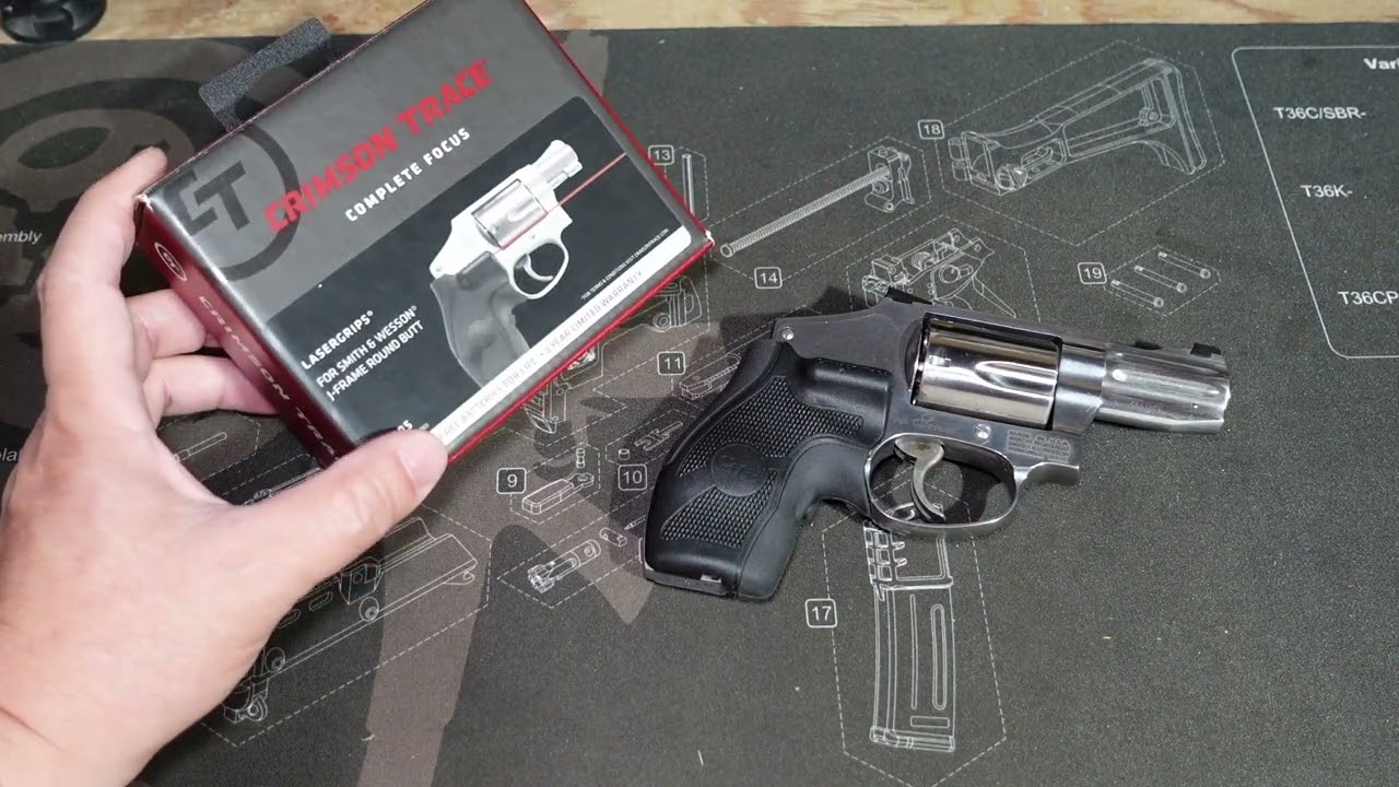 Crimson Trace Laser Grips (J Frame / LG405)
