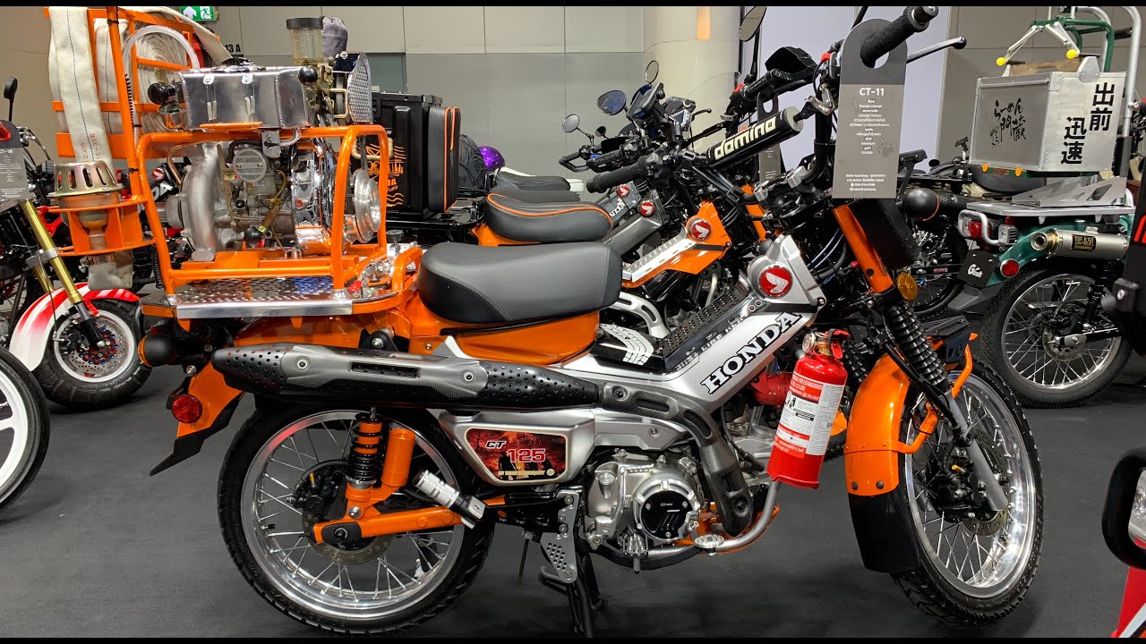 New Honda CT125 Custom Specials 21+ Honda Trail Modified CT125 Tourer Hunter Explorer Adv Combat