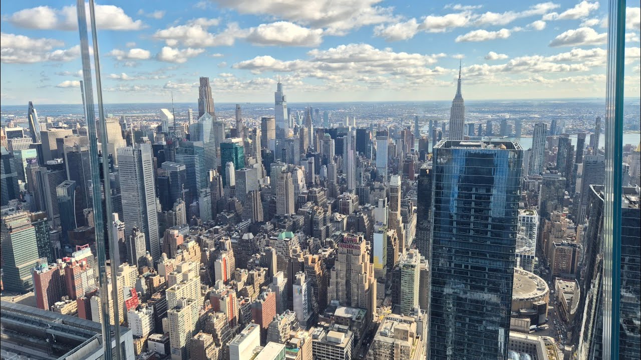 Edge, 30 Hudson Yards (glass floor! 😱) (New York 🇺🇸 2025)