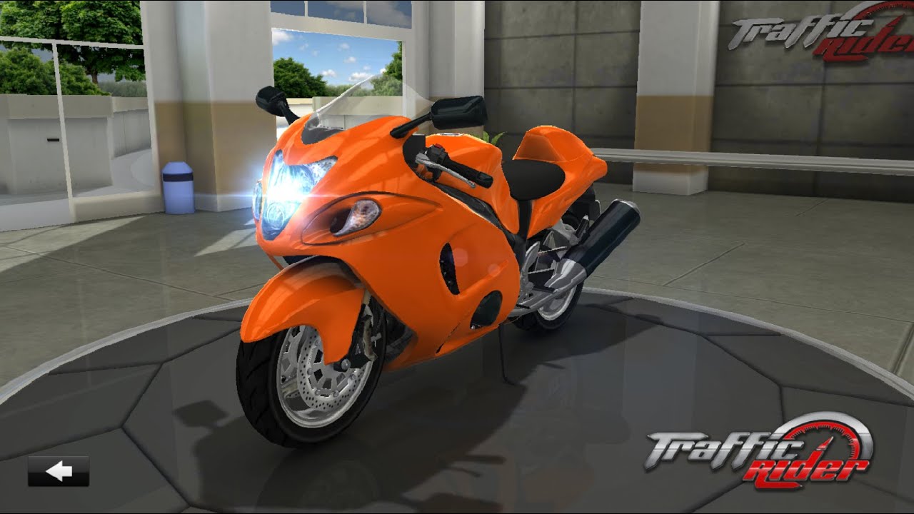 Traffic Rider-suzuki hayabusa