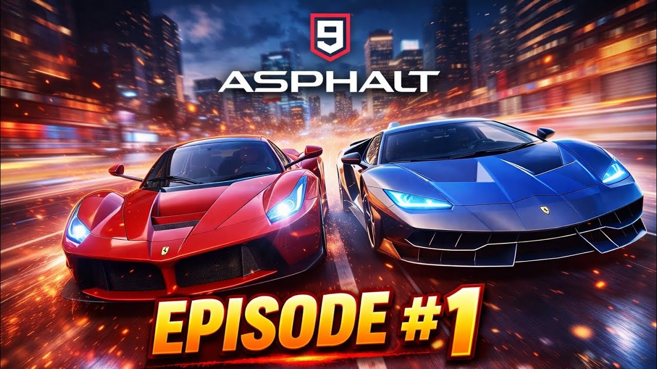 ASPHALT 9 🔥 EPISODE #1 | CRAZY SPEED & BEST RACING START 🚗💨 #Asphalt9 #Gaming #Episode1