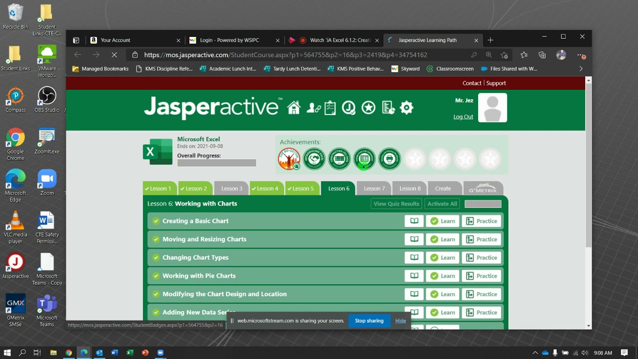 JA Excel 6 6 7  Adding Data Series   Using Sparklines