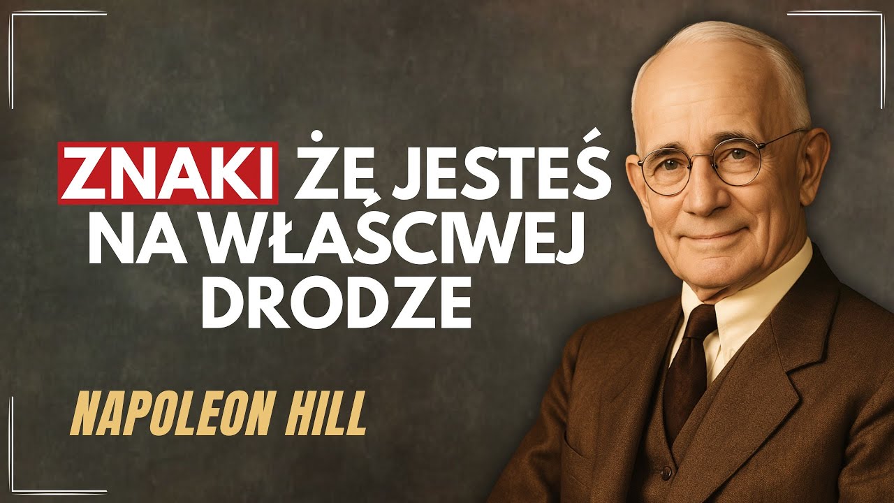 7 znaków, że jesteś na WŁAŚCIWEJ drodze | Napoleon Hill