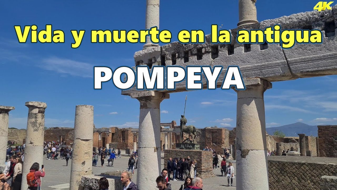 Pompeya la victima del Vesubio 🙉🙈  ¿Qué pasó? Cómo es el Parque Arqueológico?