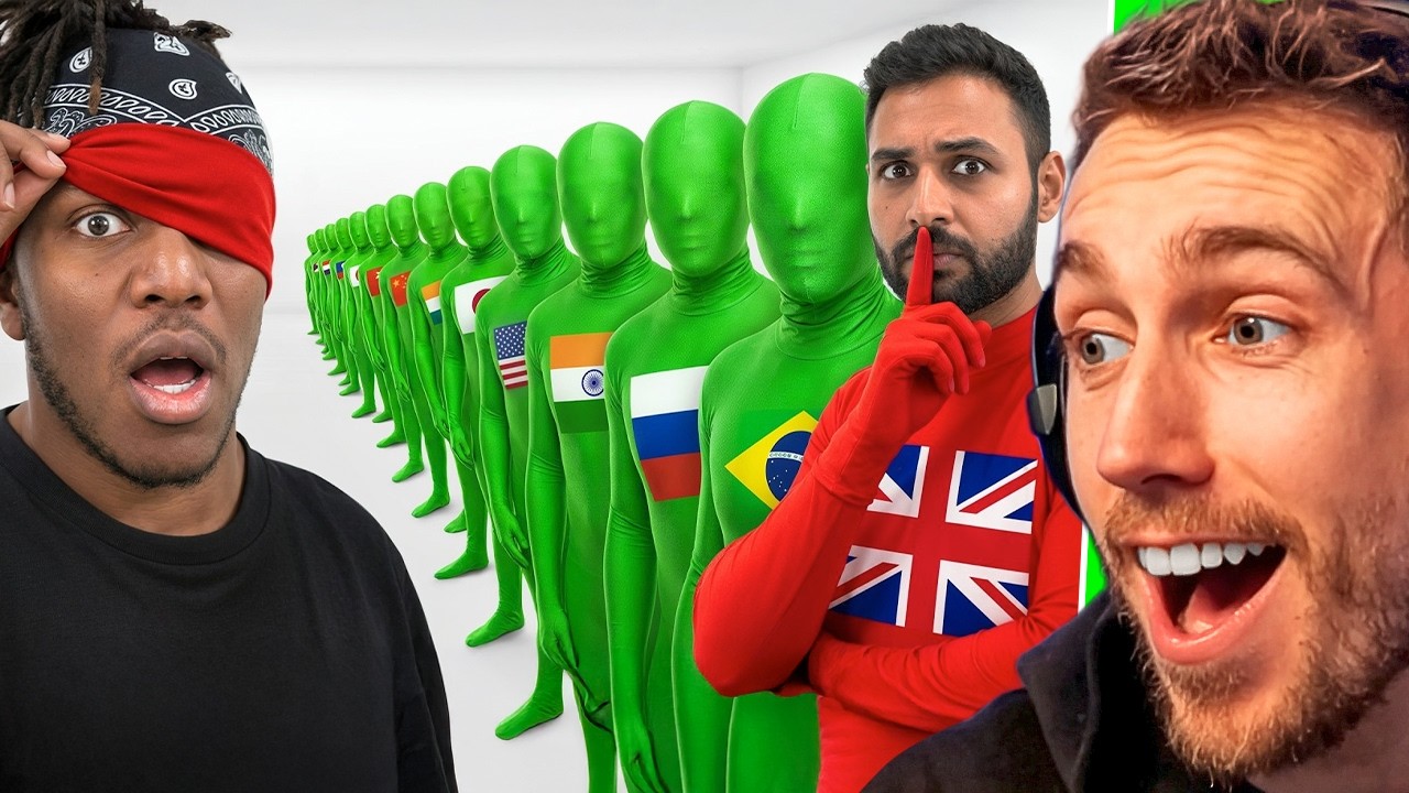 MINIMINTER REACTS TO GUESS THE LANGUAGE (ft. Mrwhosetheboss & Callux)