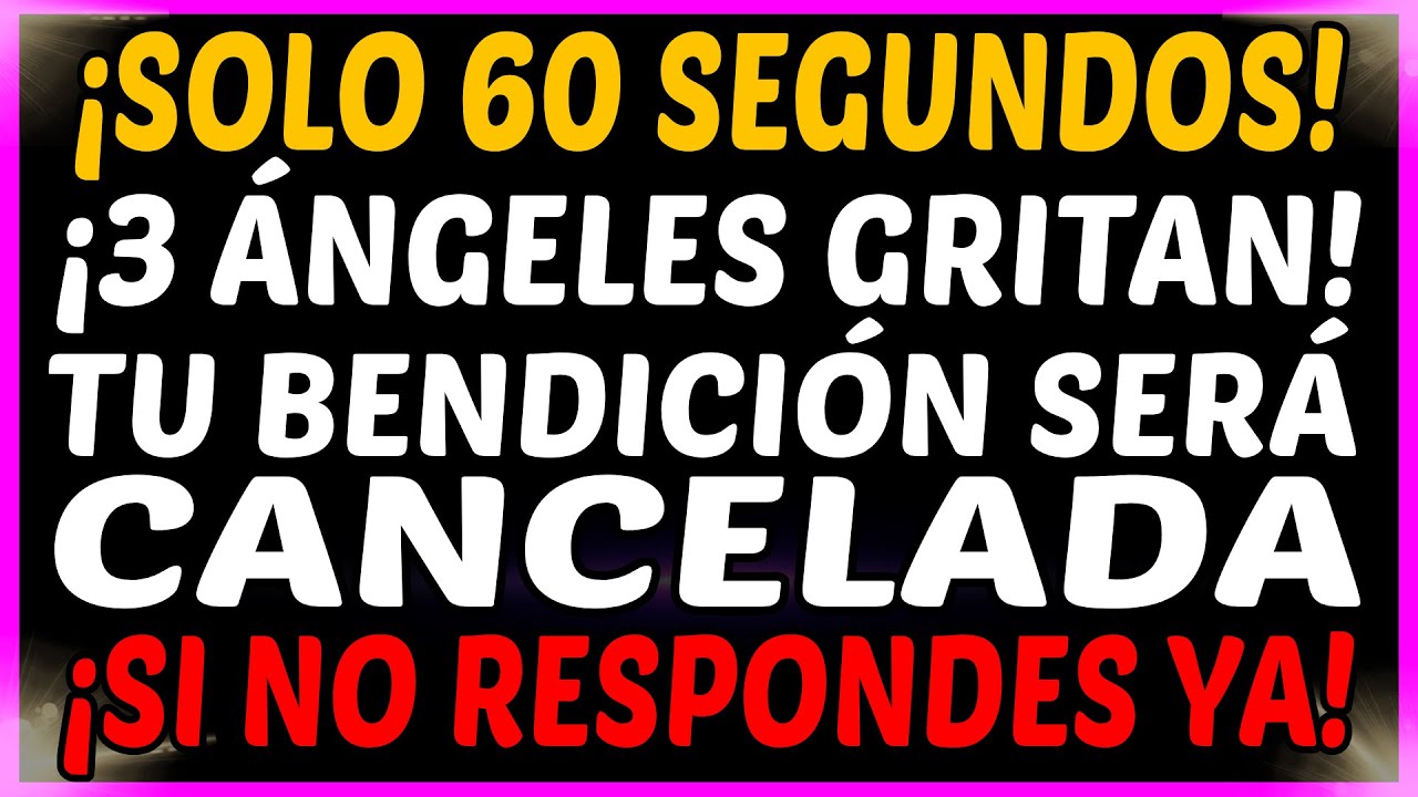 TE LLAMÓ POR TU NOMBRE: 3 ángeles traen tu respuesta hoy