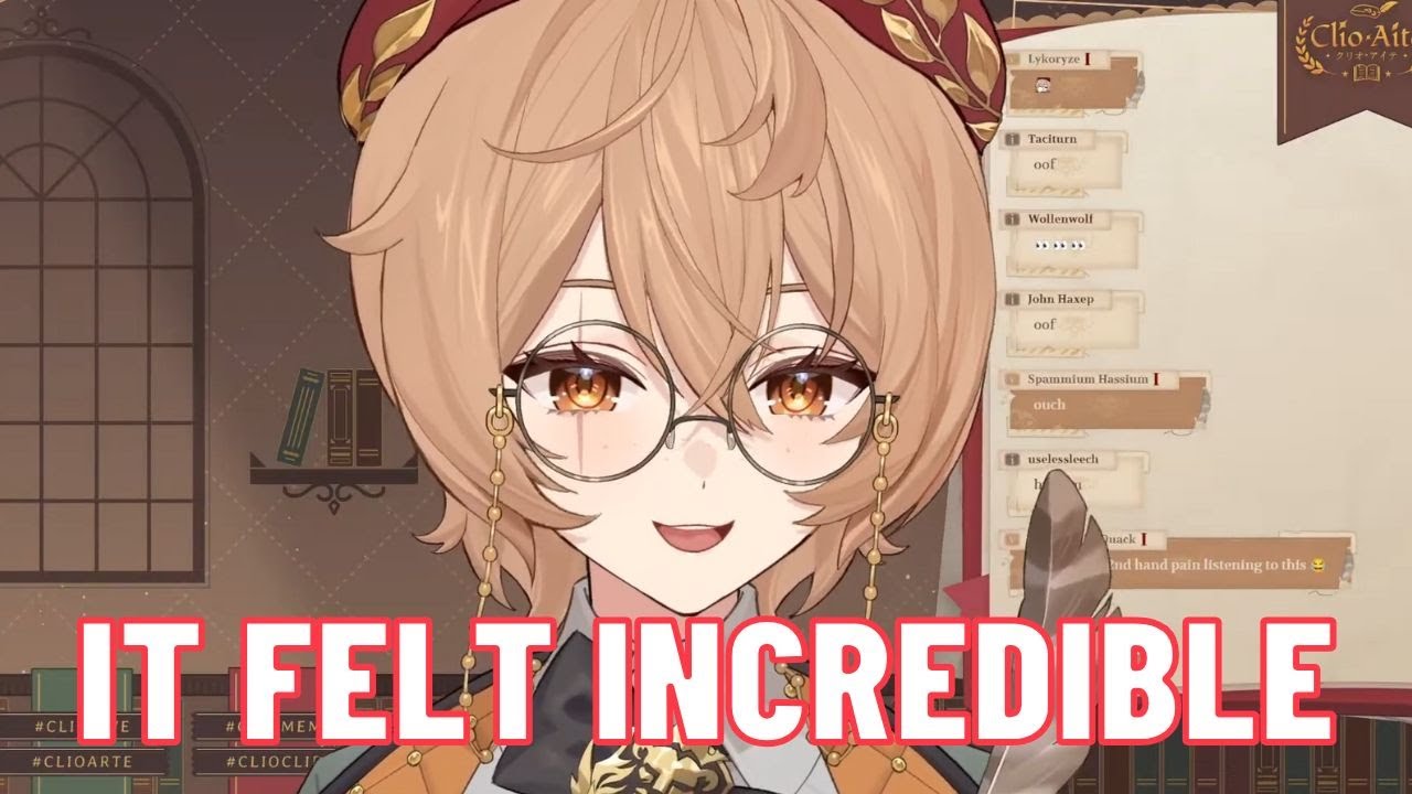 Clio got aroused during medical exam