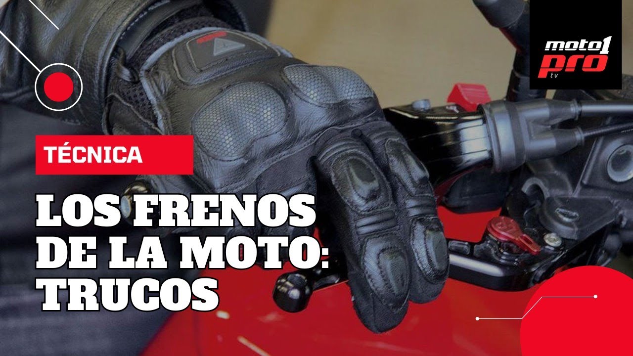 Los frenos de la moto: trucos y ajustes