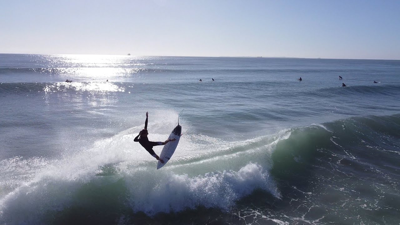 Fly high off the crystal clean glassy waves- New Zealand Surf