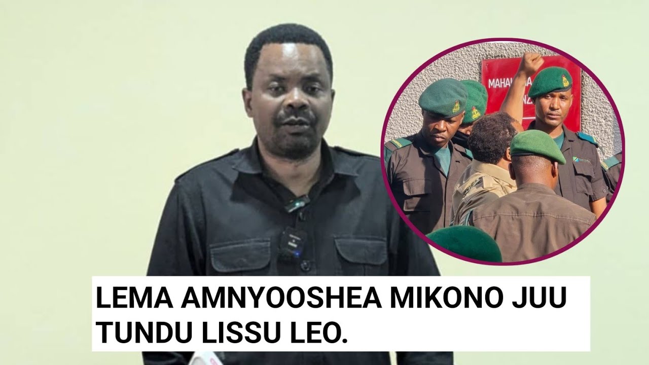 SIKIA ALICHOSEMA GODBLESS LEMA BAADA YA KESI YA TUNDU LISSU LEO.