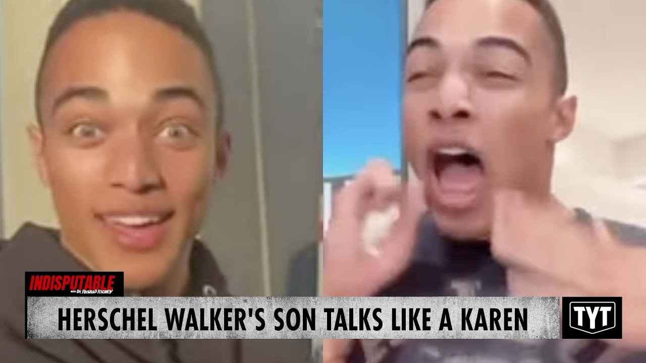 Herschel Walker's Son Talks Like A Karen
