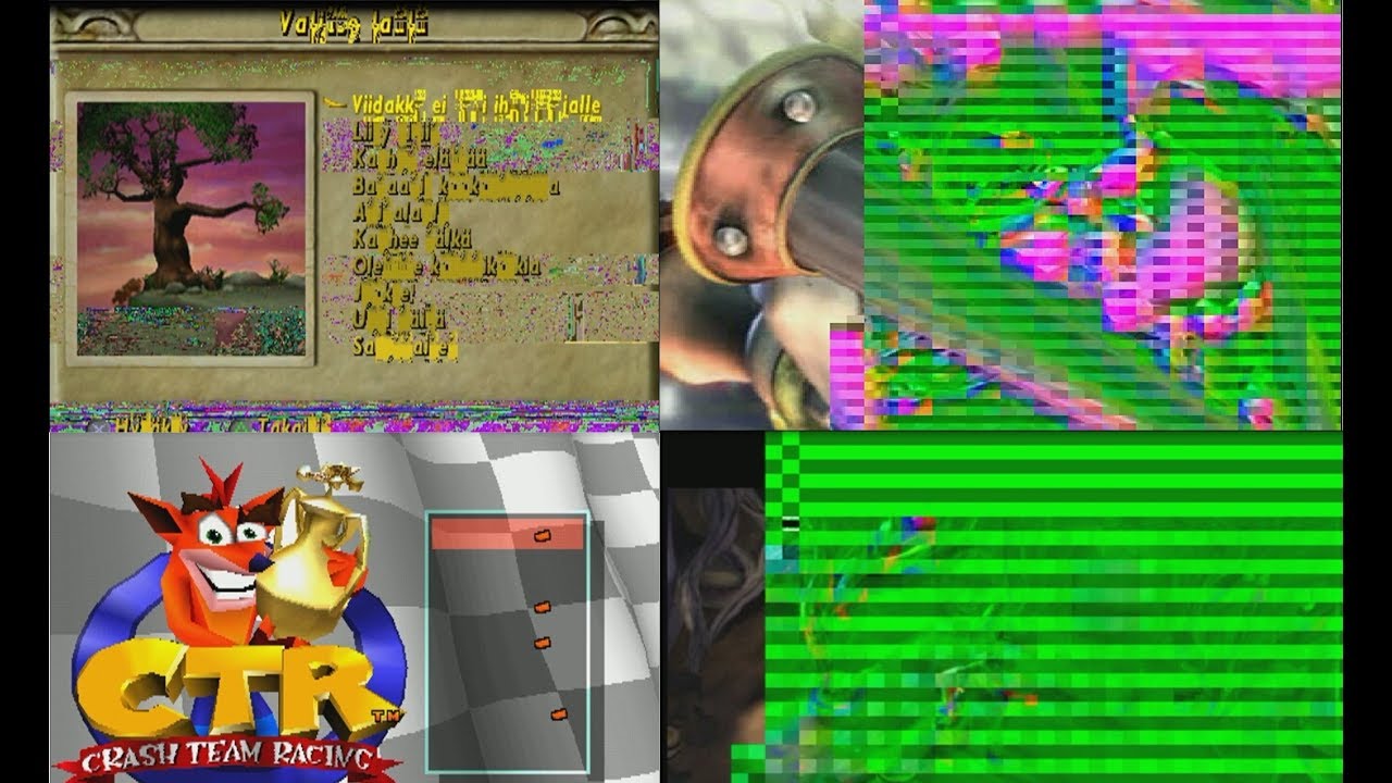 Playstation 1 emulator disc games corruption moment
