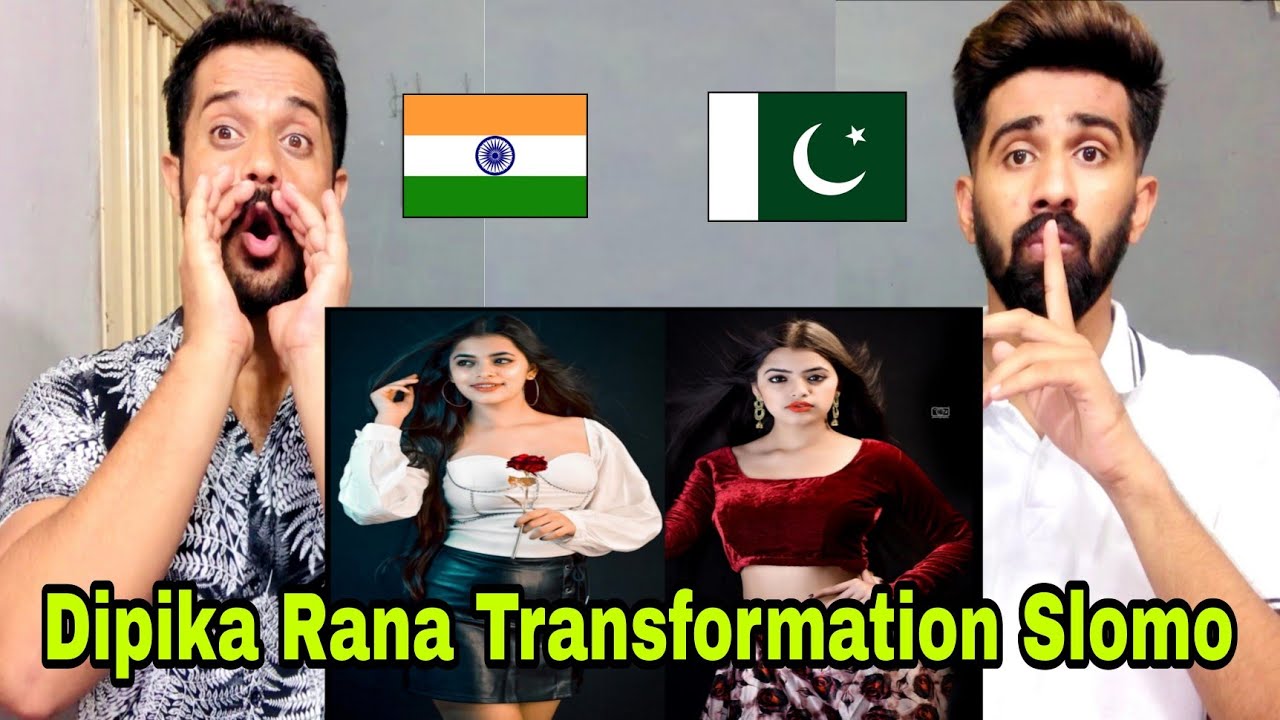 Pakistan React on Indian | Dipika Rana Transformation Slomo best instagram reels |Usama with khizar