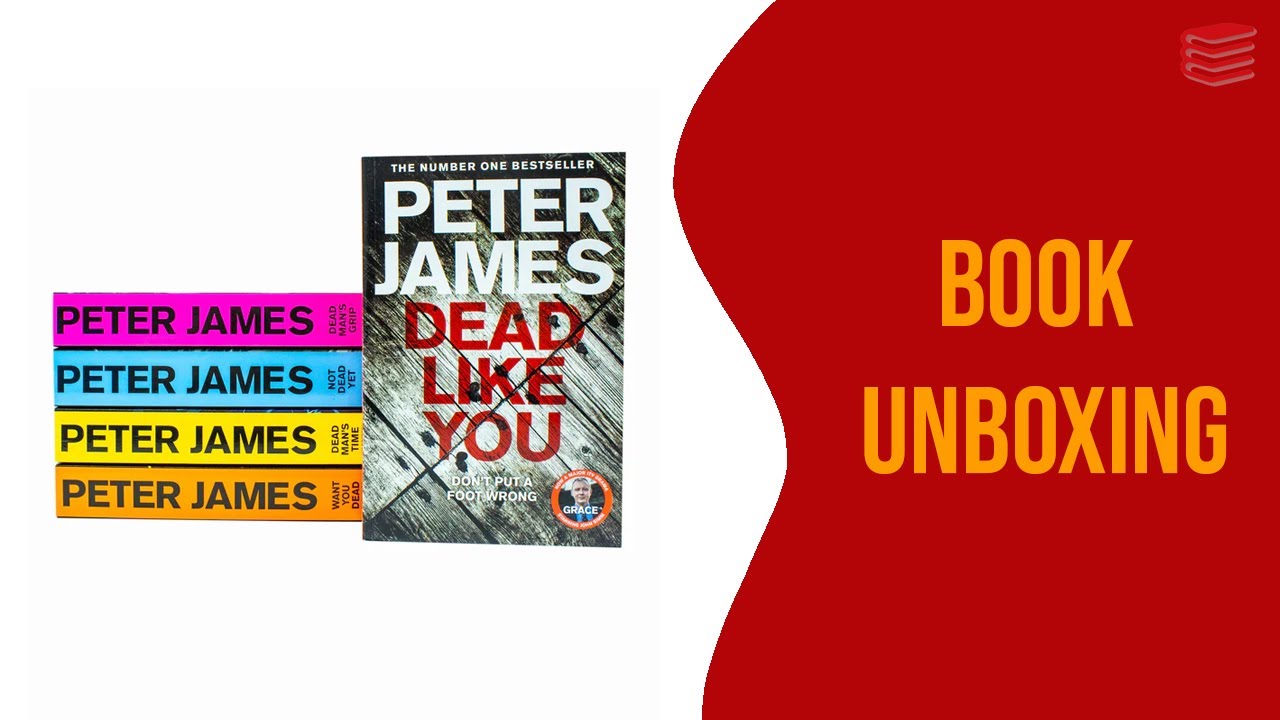 Roy Grace Series Book 6-10 Collection 5 Books Set By Peter James - Book Unboxing