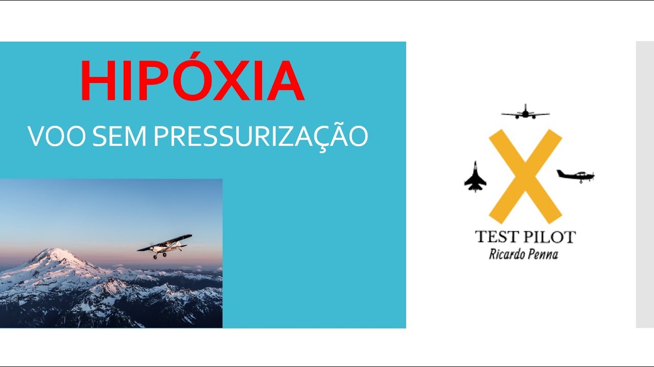 HIPOXIA - OS PERIGOS DO VOO EM ALTITUDE EM AERONAVES SEM PRESSURIZAÇÃO #testpilotbrazil #aviation