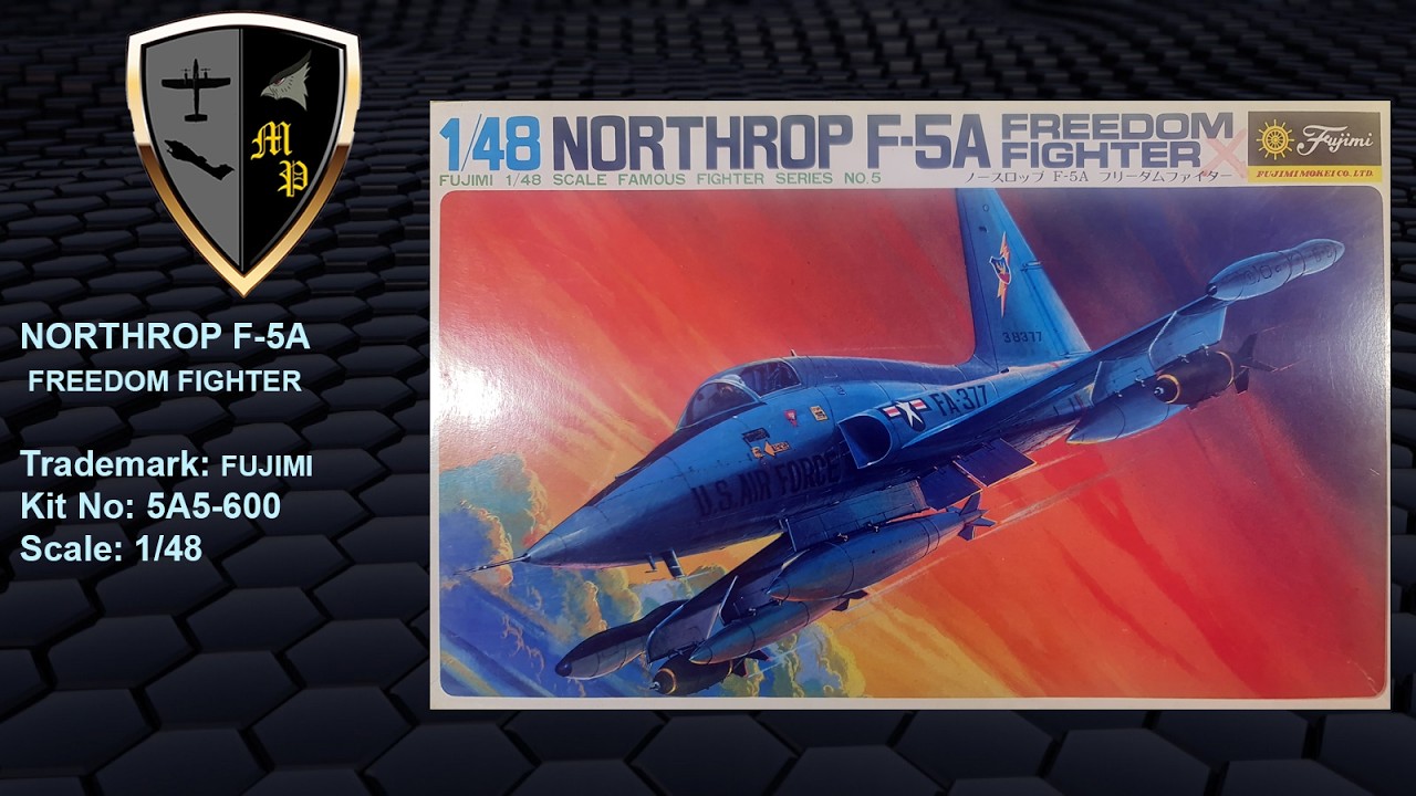 Unboxing F-5A NORTHROP - FUJIMI 1/48