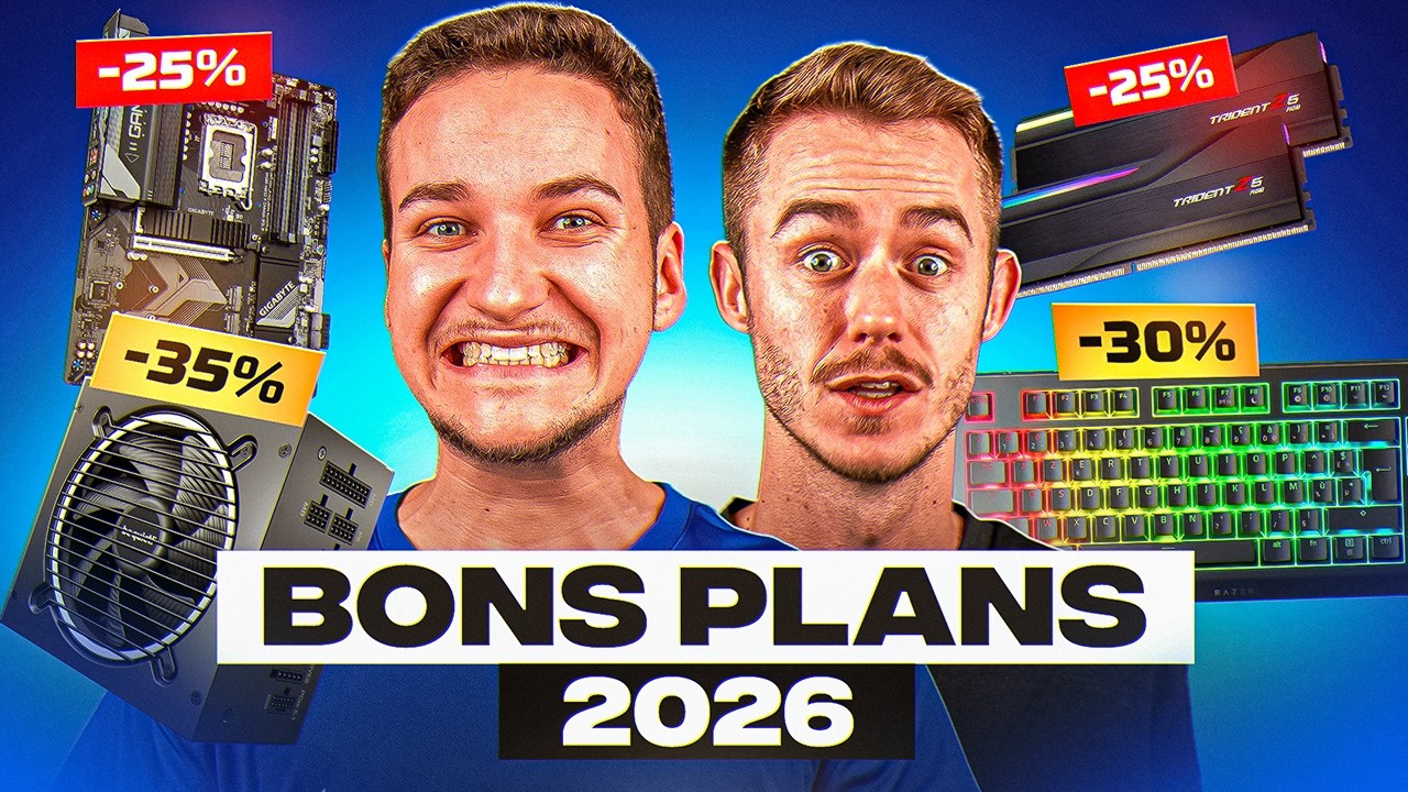 Fin de la pénurie ?! Bons Plans 2026 Tech & Hardware