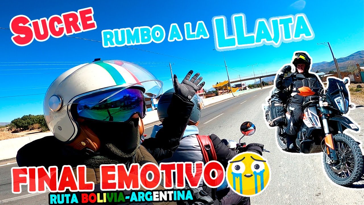 ULTIMO paseo Sucre!!! rumbo a Cochabamba en MOTO🏍️🌄FINAL EMOTIVO😭ruta Bolivia Argentina🤩📸🏍️🛣️🌄