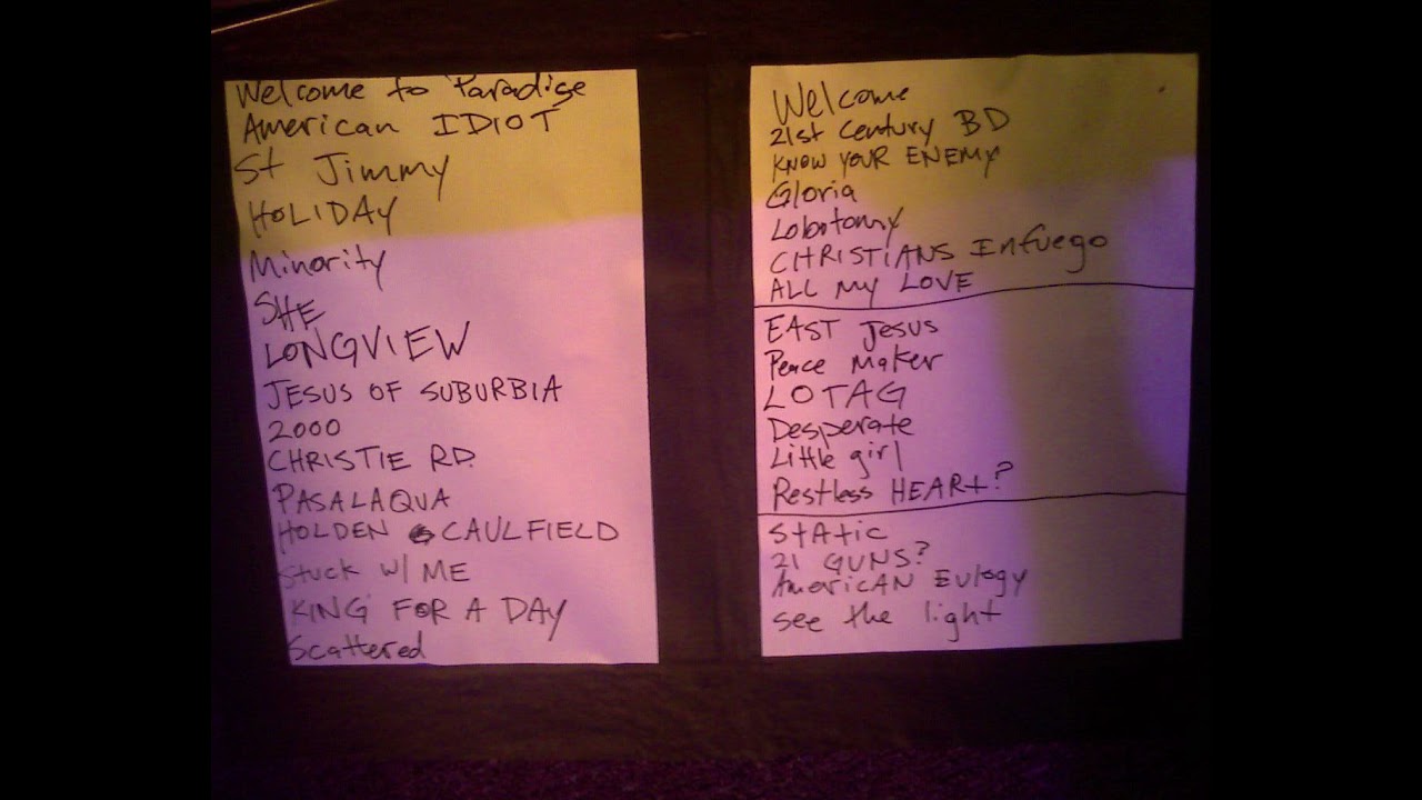 Green Day - Peacemaker (Live Debut) [THE INDEPENDENT 2009]