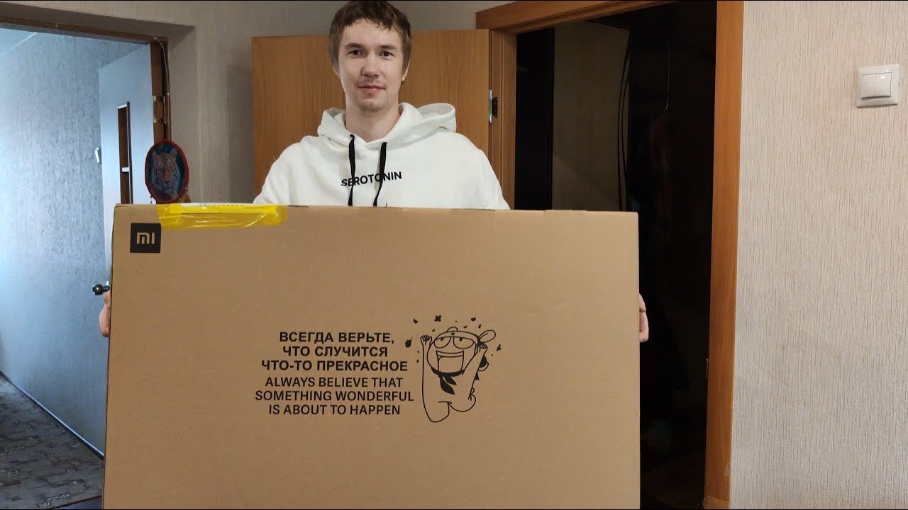 Телевизор Xiaomi 43 дюйма. 4K UHD за 23000. Распаковка и ТЕСТ 4K.