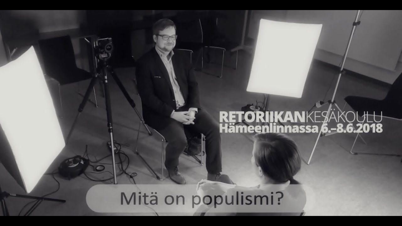 Mit&auml; on populismi?
