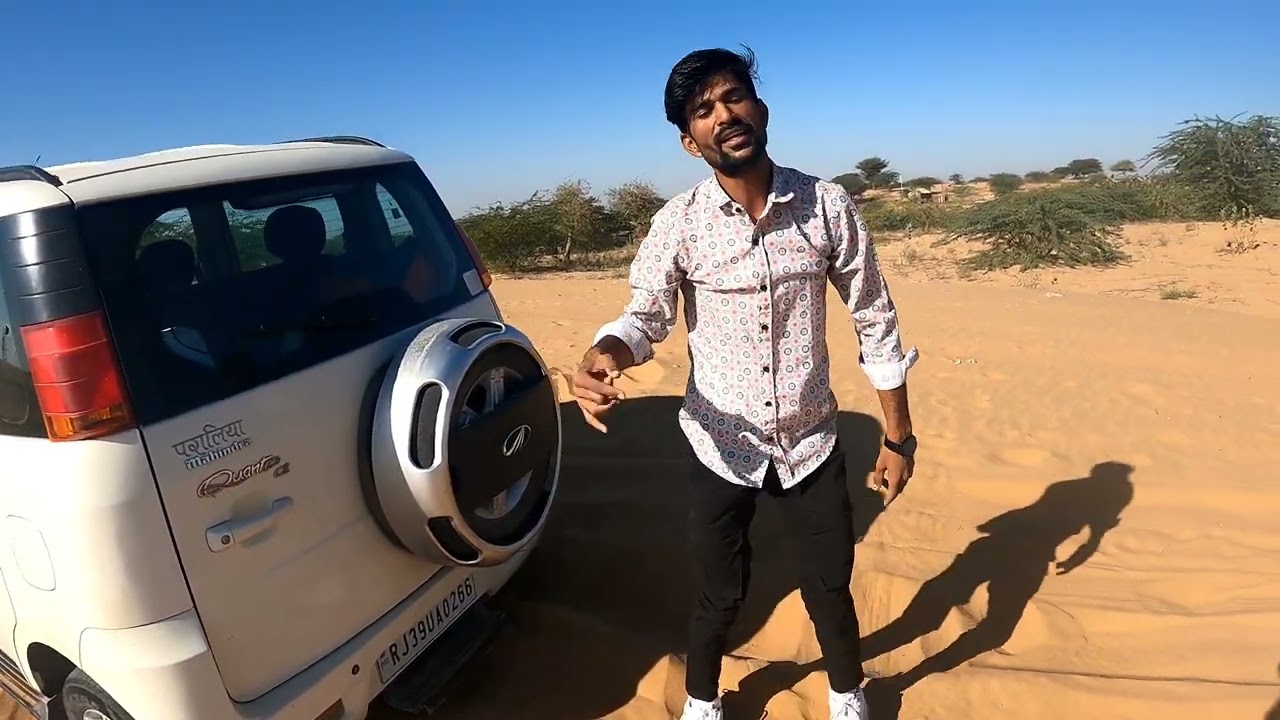 Mahindra quanto off road || sand dunes rajasthan || dechu ka dhora #sanddunes #jaislmer