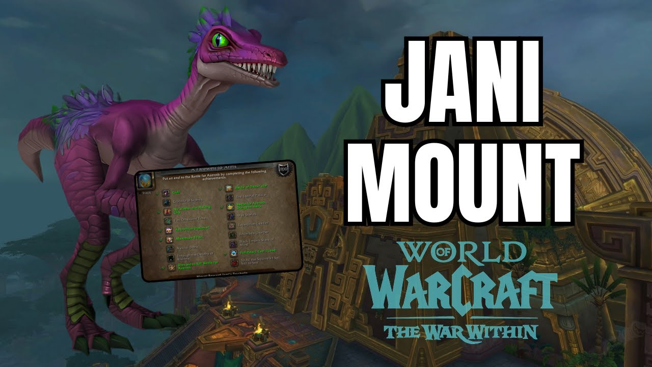 Jani's Trashpile om&oacute;wienie nowego meta Achievementu z BFA | 11.0.7