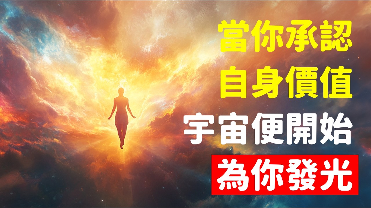 當你不再急著證明自己，而是承認存在本身就值得被愛，你對自己的想像開始改寫未來，自信不再是假裝強大，而是允許內在光芒自然綻放，宇宙也在那一刻為你鋪路