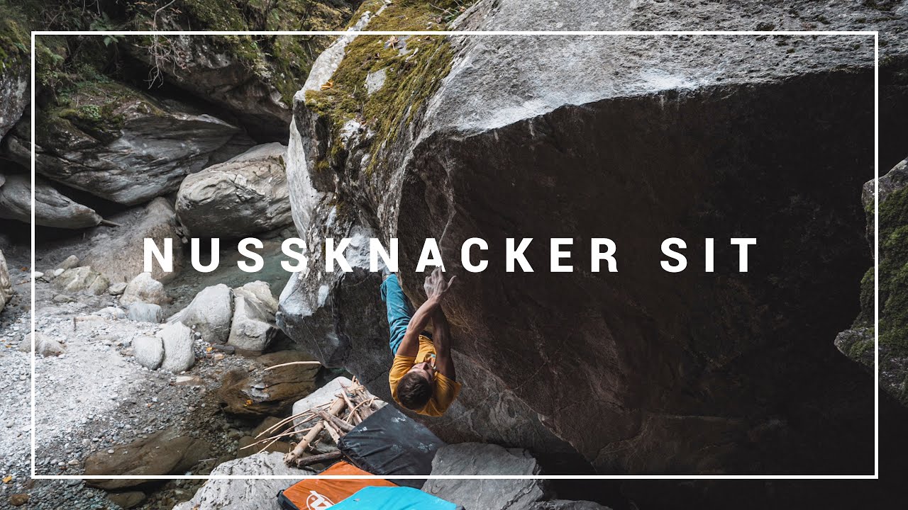 Chris Rauch doing the FIRST ASCENT of 'Nussknacker Sit' 8B+ | Zillertal | Austria
