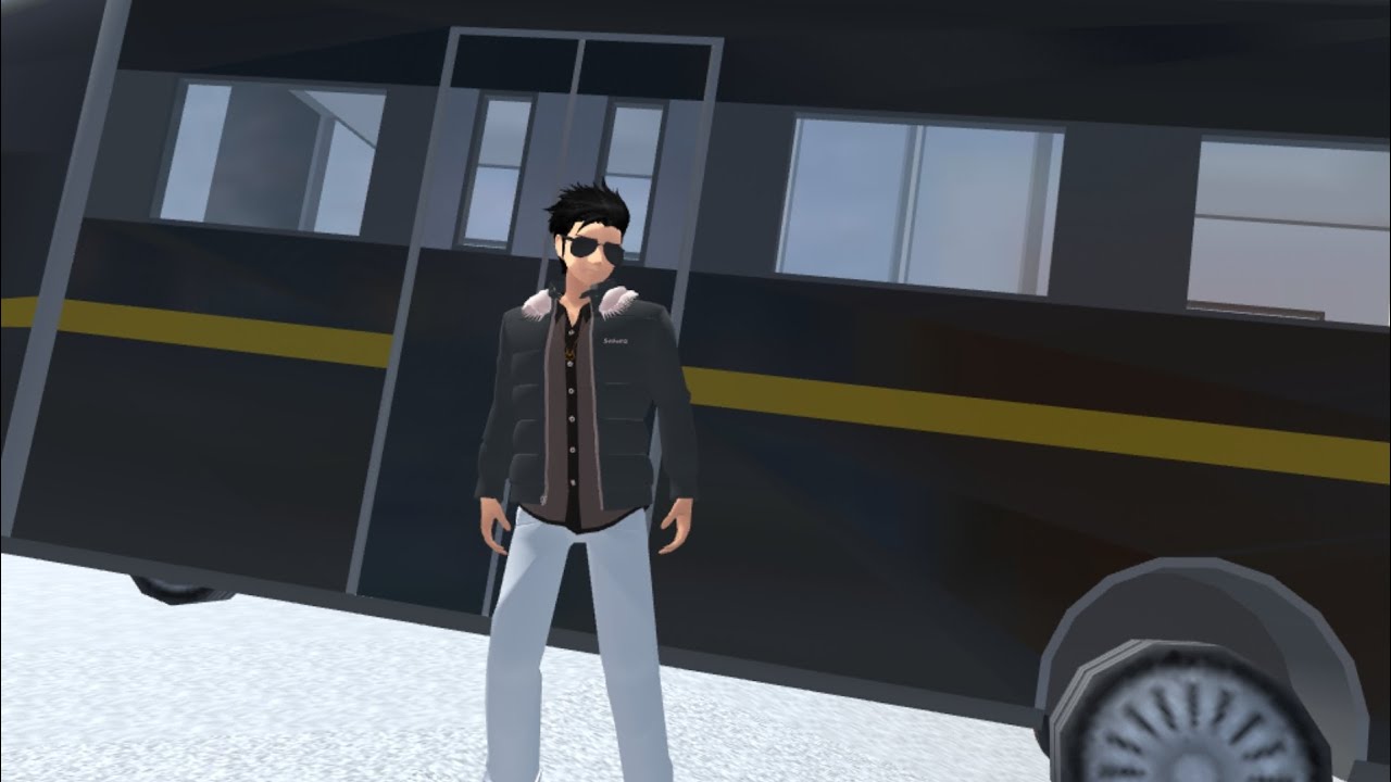 الحياة الواقعية |اشترلت لتوصيل ناس اللي كامب |سكور سمليتر |#sakuraschoolsimulator #العاب_فيديو