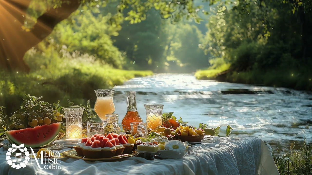 Jazzy & Chill | Relaxed Mood with Tranquill Jazz & Relaxing Morning Bossa Nova Coffee By The Lake