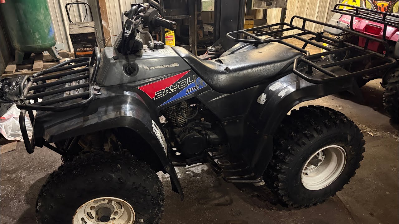 Kawasaki bayou 220 will it run or is it junkass