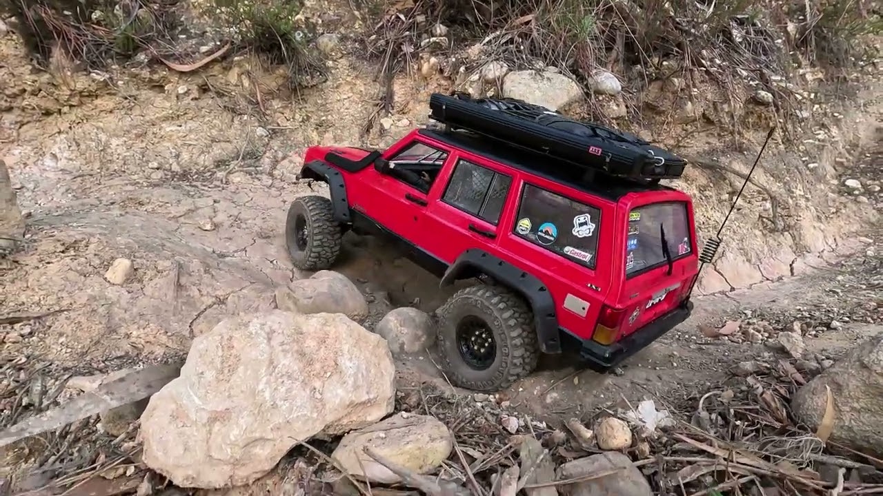 RC crawler Traxxas trx 4 jeep cherokee XJ