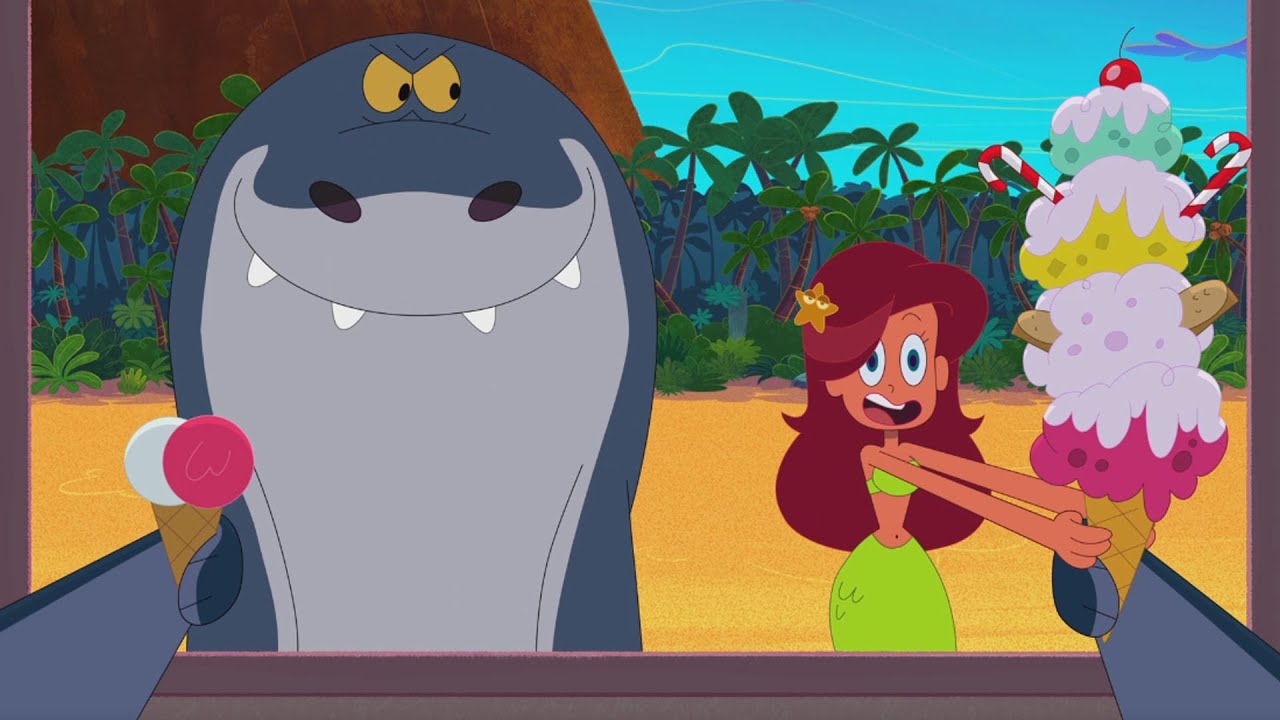 ZIG e SHARKO 🌴 QUEM QUER GELADO? 🍦 Zig e Sharko Brasil | Desenho Animado em português