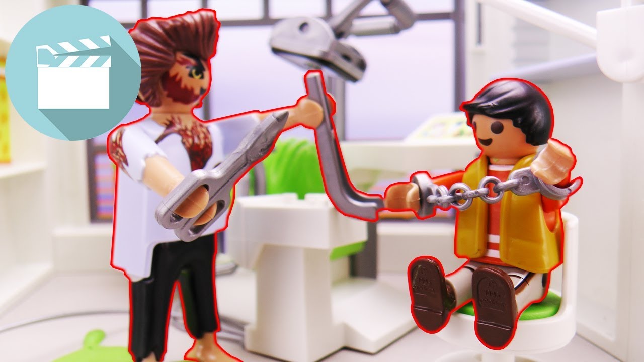 Playmobil Ghostbusters Film | JONAS UND SLIMER WERDEN BEIM ZAHNARZT GEFANGEN GENOMMEN | Playmobil