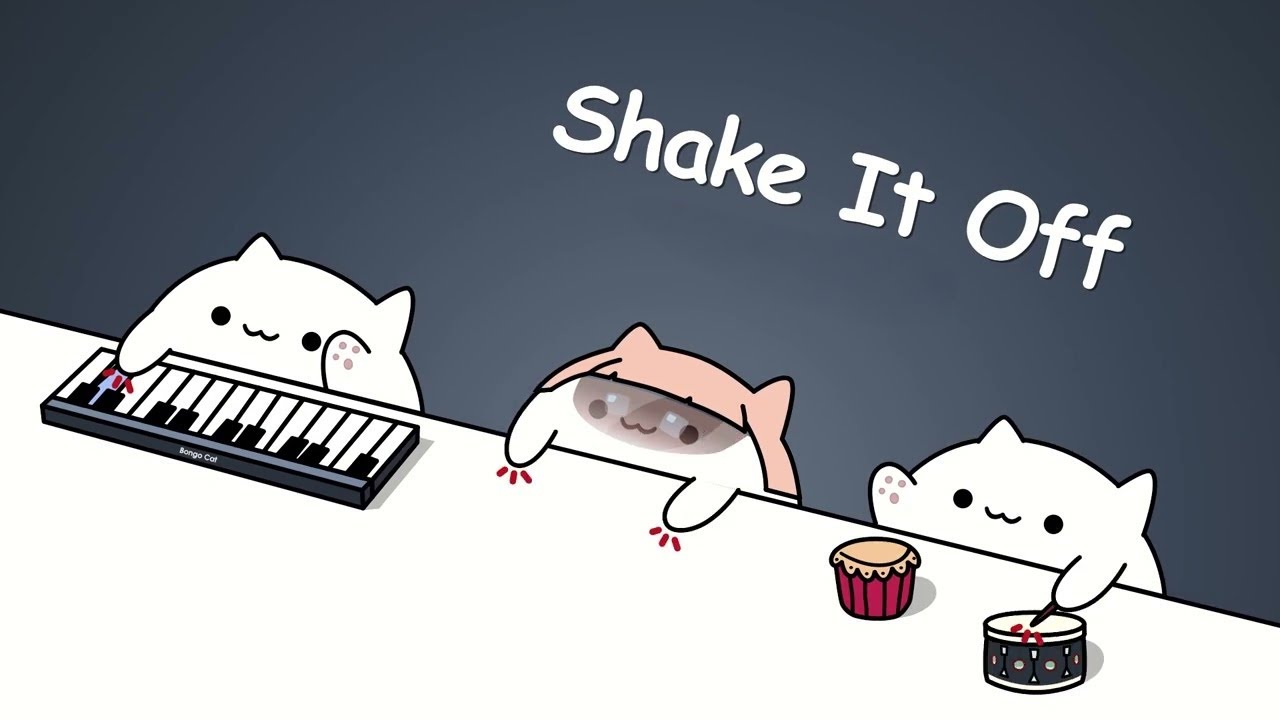 Bongo Cat &ndash; Shake It Off (Cover Version) 🎧