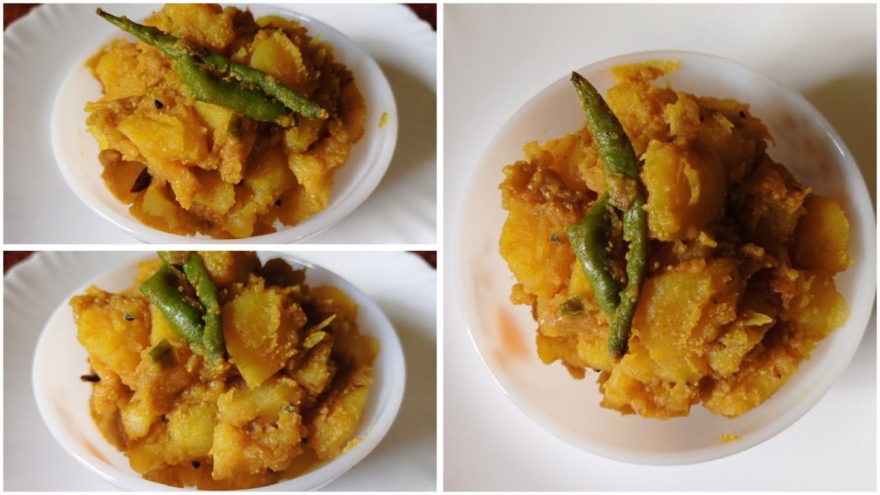 aloo posto recipe | potato with poppy seeds | easy & quick bengali authentic veg recipe