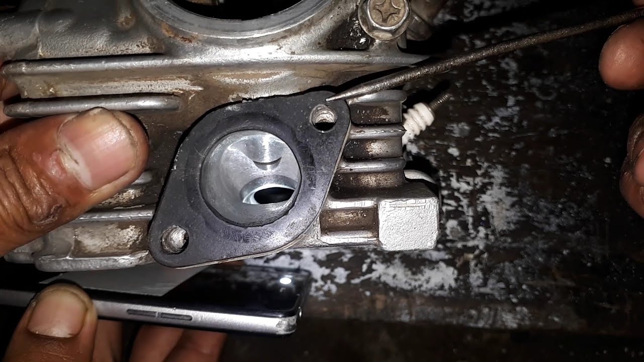 Porting blok head mio / nouvo !!! Teori logika porting mesin 4 tak !!!