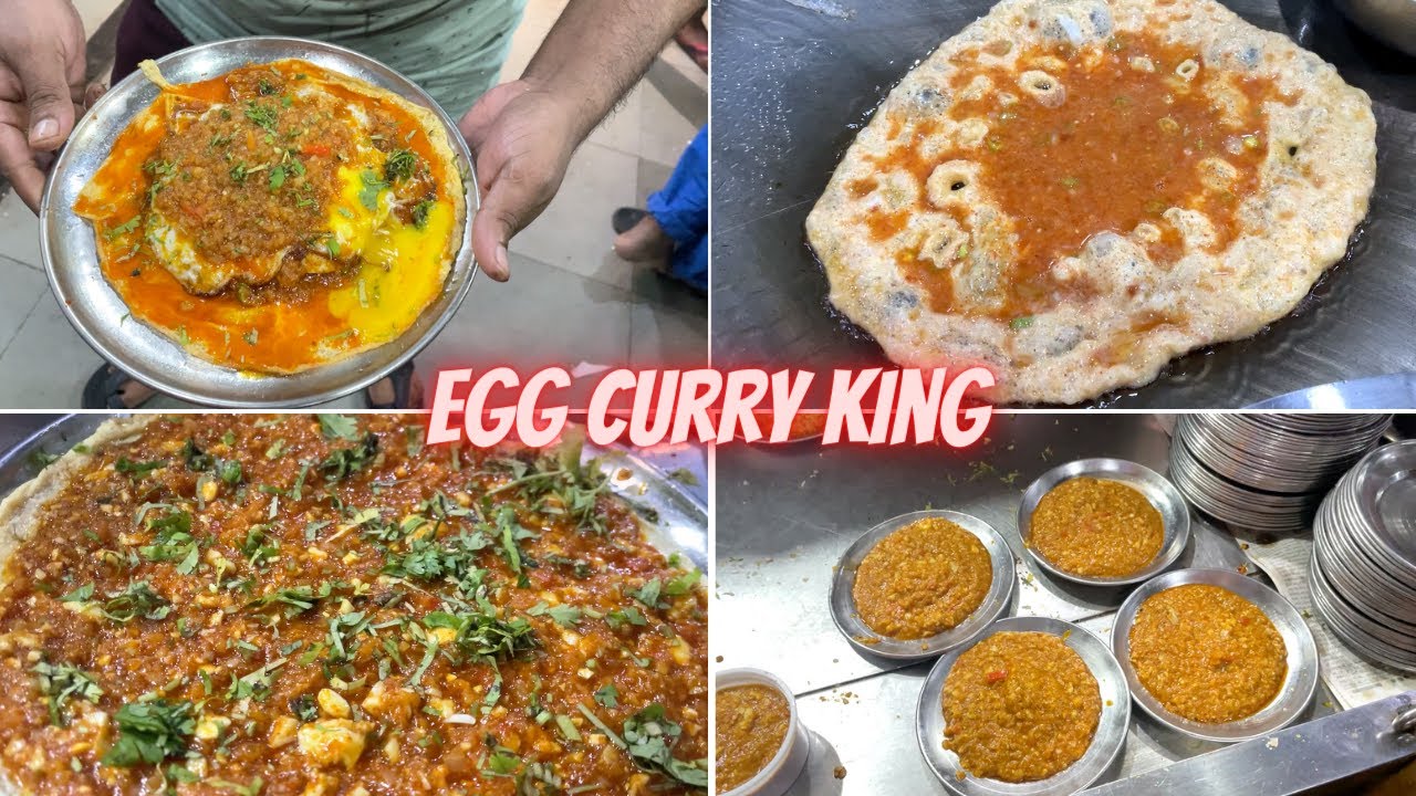 KING OF EGG CURRY 😱 अंडा करी के बादशाह हे ये 👑 Indian Street Food
