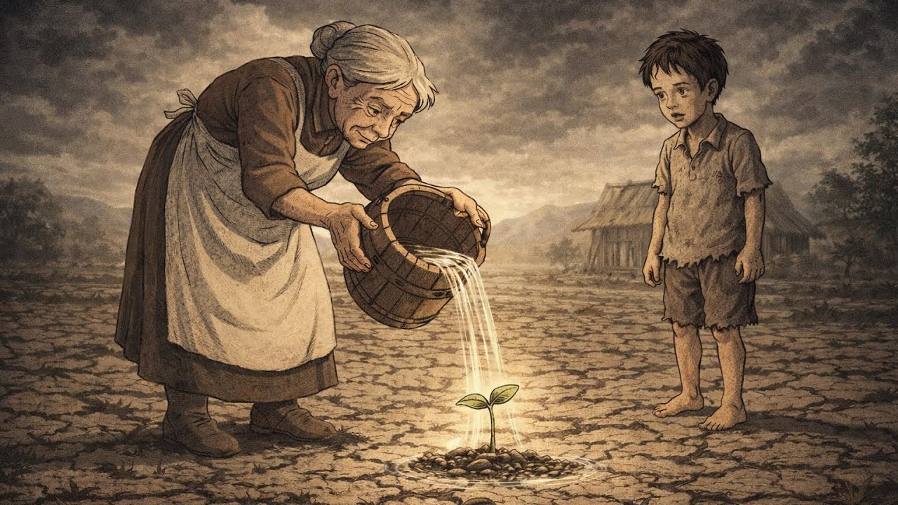 Todos ignoraban a la anciana pobre… hasta que Dios reveló su abundância 