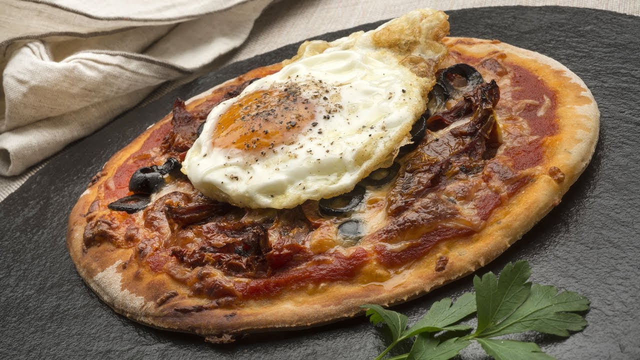 Programa completo - Pizza con huevo frito de Karlos Arguiñano