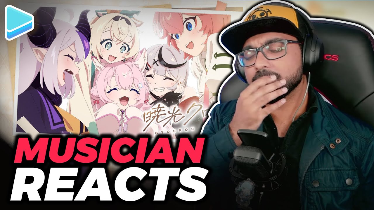 Musician Reacts to Hololive - Gyoukou Chronicle - Secret Society holoX | First Time Reaction!