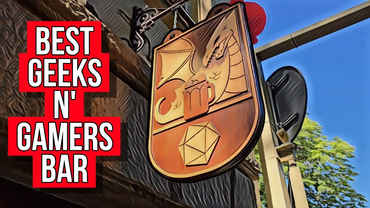 This AMAZING BAR kept us ENTERTAINED for hours...! #gaming #travel #honestreview