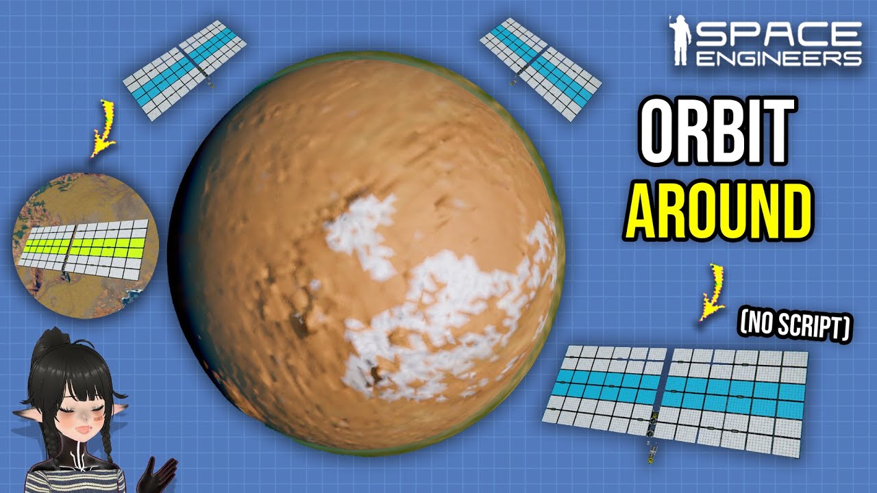This Atmospheric Satellite Can Orbit a Planet Forever, Space Engineers