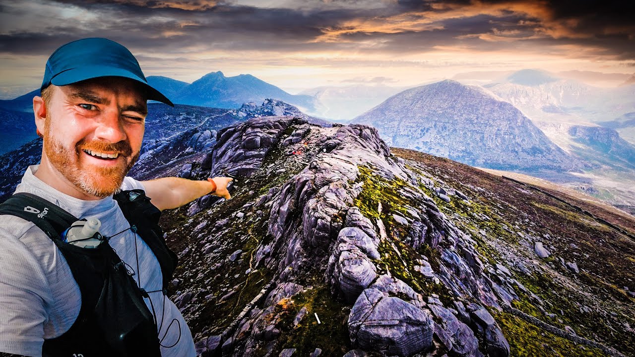 RUNNING SLIEVE BINNIAN via Silent Valley & Wee Binnian // Trail Running Vlog