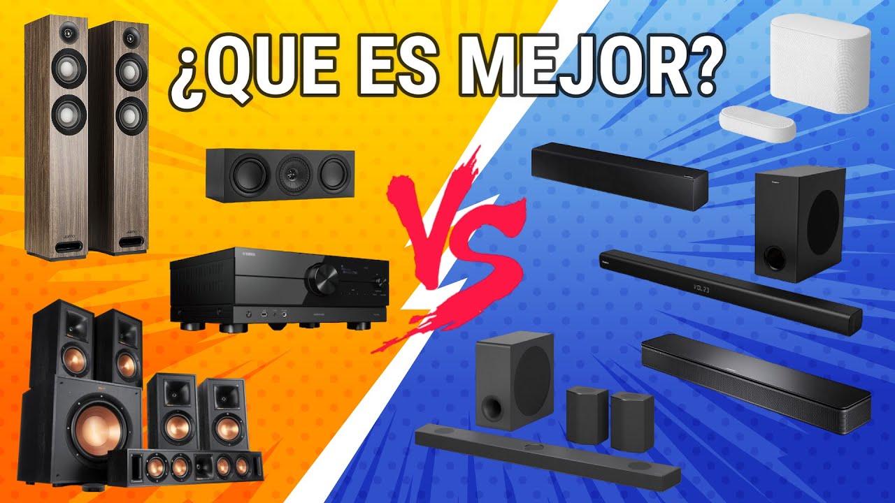 🤨&iquest;QUE ES MEJOR? Un CINE en casa o una BARRA de SONIDO🤔