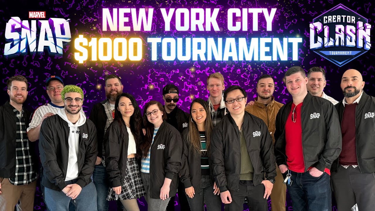 $1000 MARVEL SNAP TOURNAMENT - CREATOR CLASH NYC - HIGHLIGHTS & FINALS
