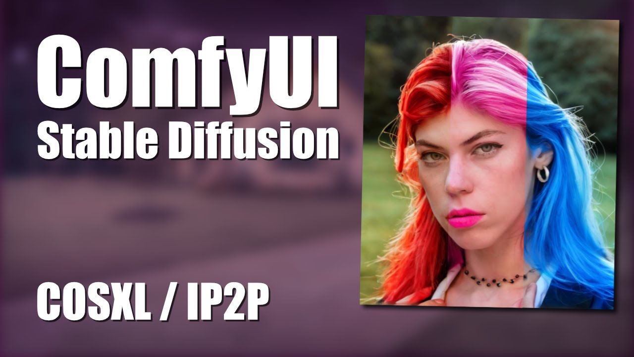 ComfyUI: Instruct Pix2Pix | Stable Diffusion | German | English Subtitles