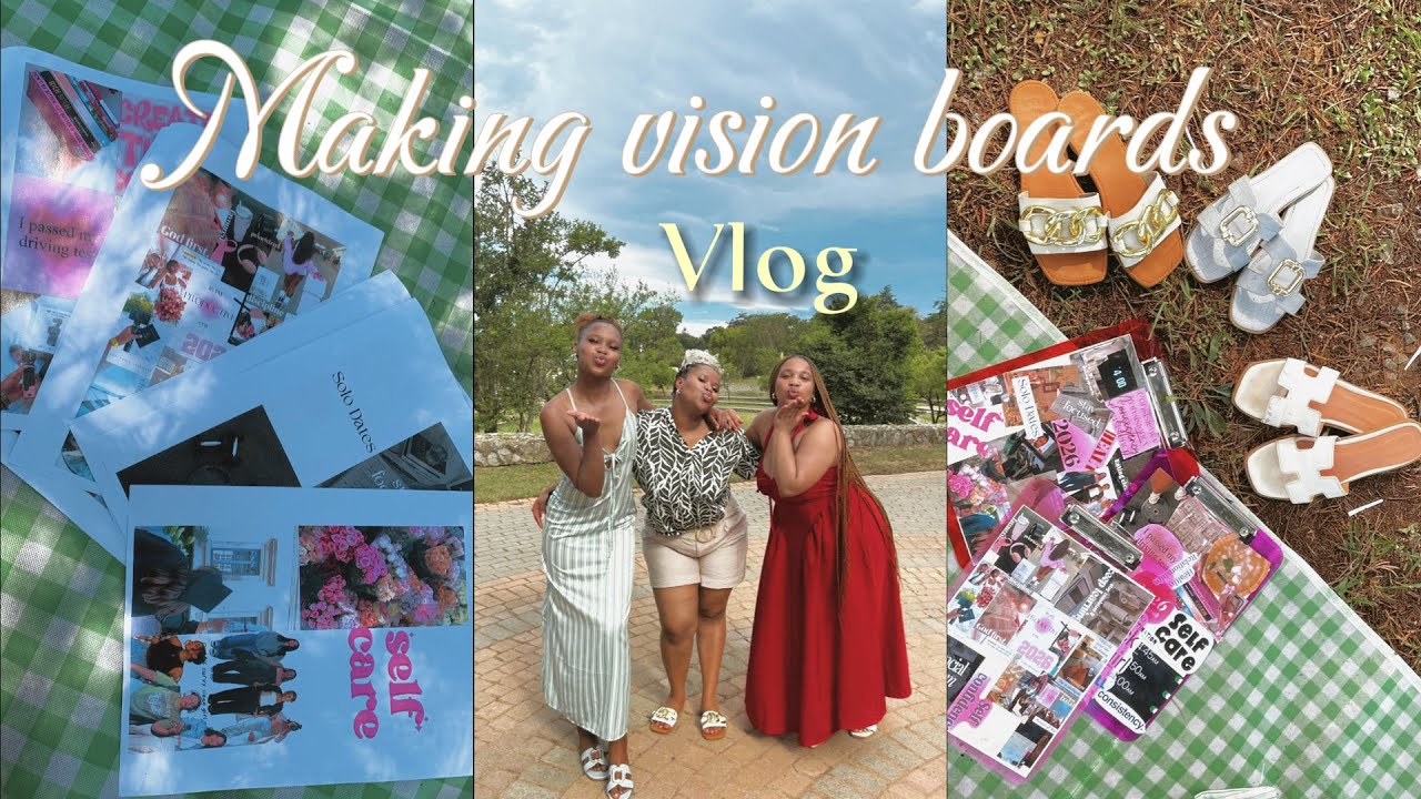 #firstvlog | 2026 VISON BOARDS DATE 🥹💌